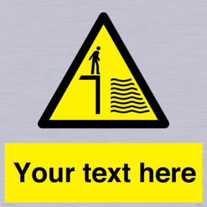 Custom Deep Water Sign